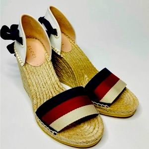 Gucci Wedge Espadrilles (Size 8)